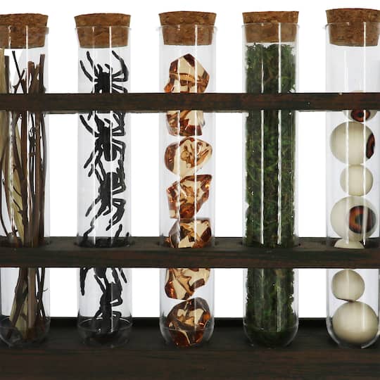 9" Spell Components Test Tube Rack Tabletop Décor by Ashland®